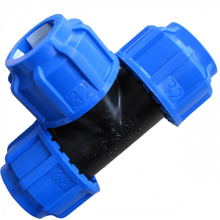 PE - PE - PE trójnik Poliext