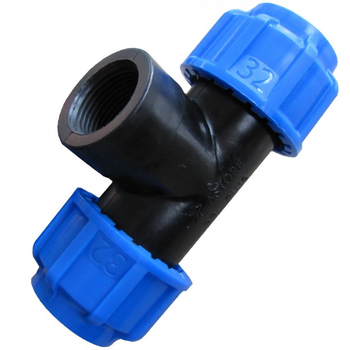 PE - GW - PE trójnik Poliext